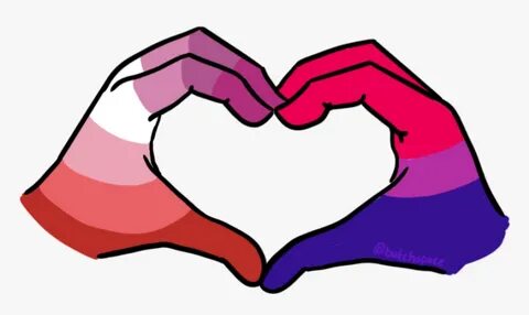 Lesbian-bi Girl Solidarity Sticker, HD Png Download , Transp