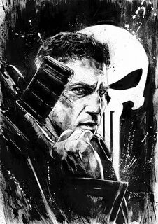 Marvel's The Punisher Hollywood art, Punisher, Marvel drawin