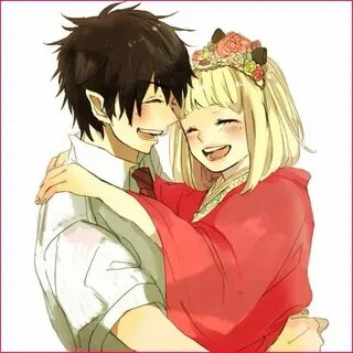 Rin Okumura x Shiemi Moriyama (Blue Exorcist) Blue exorcist 