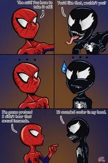 Pinterest Spiderman funny, Funny comics, Venom comics