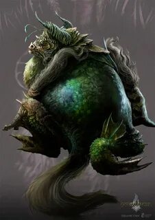 pathfinder giant frog - Google Search Fantasy creatures, Cre