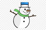 Snowman Clipart Simple - Snowman+ Clip Art - Free Transparen