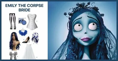Dress Like Emily The Corpse Bride Costume Halloween and Cosp