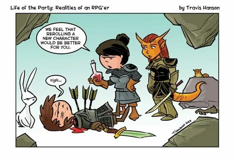 Life of the Party' for Oct 17, 2017 - GeekDad Dnd funny, Dun