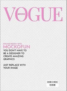 FREE) Vogue Cover Template Edit Online - MockoFUN