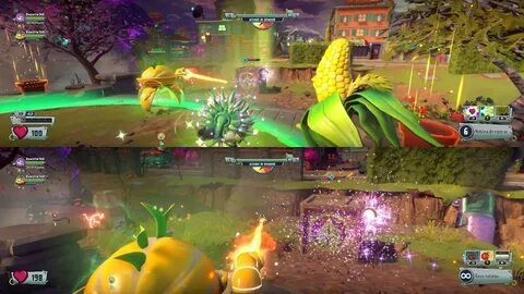 Plants Vs Zombies Garden Warfare 2 - Defend Flag! Coop Local