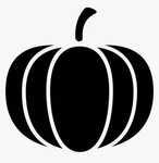 Pumpkin Vegetable - Pumpkin Silhouette Vector Free, HD Png D