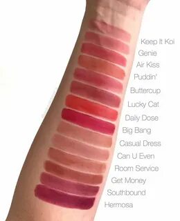 Swatch day! Here are all the @colourpopcosmetics lux velvet 