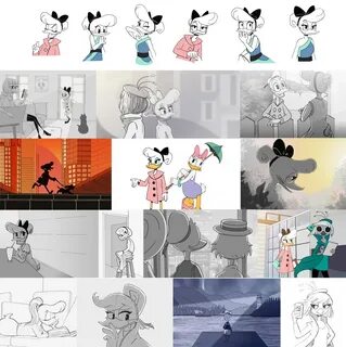 Daisy Duck (DuckTales) Fan Concept Art Reel on Behance