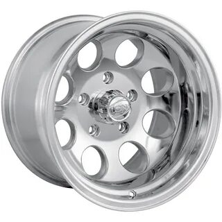 4 - 17x8 Polished Pacer Warrior Wheel 6x5.5 (6x139.7) +10 Of