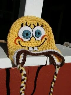 Spongebob crochet hat Crochet hats, Crochet character hats, 