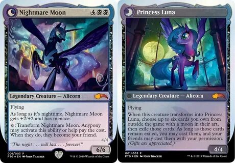 Nightmare Moon // Princess Luna - My Little Pony Tweet NM-Mint, English, li...
