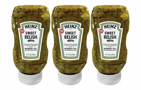 Heinz Sweet Relish 12.7 Ounce Bottle (Pack of 3) - Food