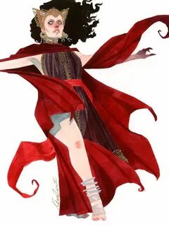Scarlet Witch - Redesign by kevinwada on deviantART Scarlet 