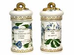 French Apothecary Jars by G Roitel - Phisick Medical Antique