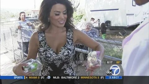 Alysha Del Valle goes to Colton High prom - ABC7 Los Angeles