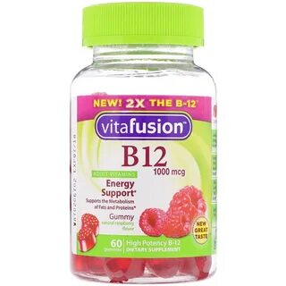 БАД VitaFusion B12, вкус натуральной малины, 1000 мкг отзывы