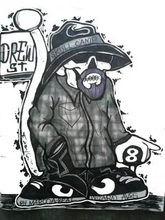 cholo skull drawing cholo,gangster,skull,cholowiz13,graffi. 