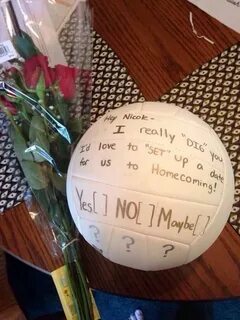 45 Homecoming Proposal Ideas Volleyball And Football Homecom