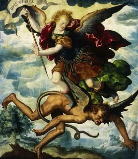 Archangel Michael Painting by Luis Juarez Pixels