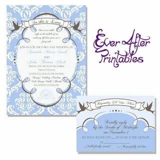 Also love this Disney invitation! Disney's Cinderella Inspir