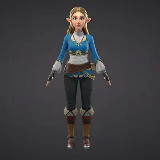 Zelda BOTW Fanart - ZBrushCentral