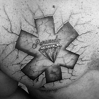 60 Star Of Life Tattoo Designs For Men - EMS, EMT and Parame