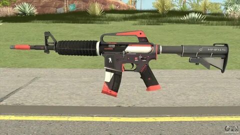 CS:GO M4A1 (Cyrex Skin) для GTA San Andreas