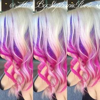 Pin by Kadey Bedadi on Hair in 2019 Purple blonde hair, Pink