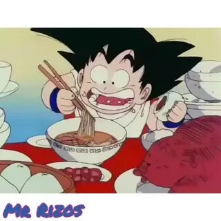 Mr Rizos - Goku comiendo 🤣 ❤