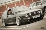 Carl's MK2 MK2 Golf GTI fitted with a 20v turbo engine and. 