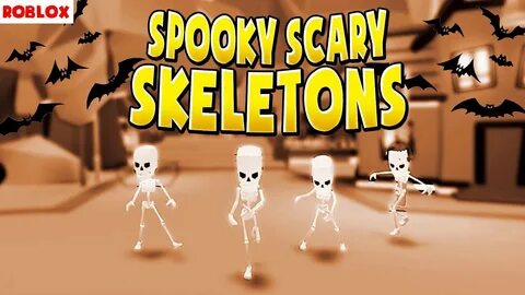 Spooky Scary Skeletons Пародия ROBLOX - YouTube