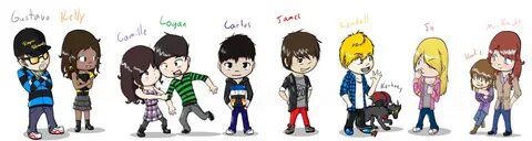 The Cast of Big Time Rush by KumoriDragon on deviantART Big 