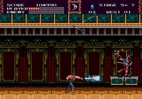 1up VS CPU: Castlevania: Bloodlines Review