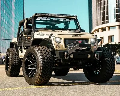 Wrangler customized by Aries Automotive, Rugged Ridge and mo