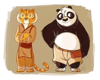 kung fu panda tigress Tumblr Иллюстрации, Кунг-фу панда, Рис