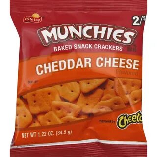 Munchies ® Cheetos ® Brand Cheddar Cheese Baked Snack Cracke