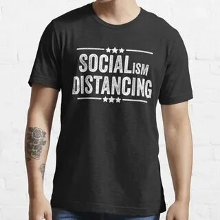 Anti Socialism Funny Socialism Distancing Long Sleeve Social