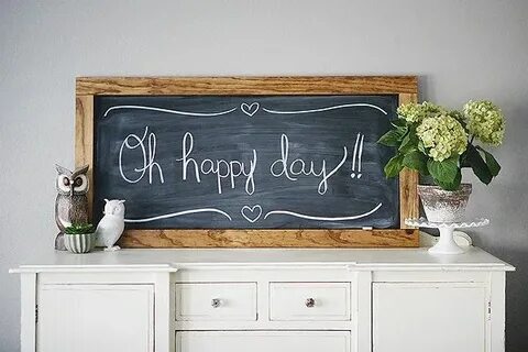 Super Simple XL Chalkboard Chalkboard, Diy chalkboard, Chalk