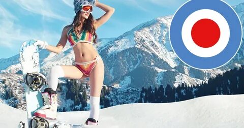 Auf Instagram - Fast nackt im Schnee: "Snowkini" als neuer T
