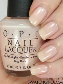 OPI Bubble Bath nail polish swatch & review - swatchgirl.com