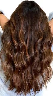 15 Chocolate brown hair color with caramel highlights : Choc