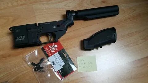 Vfc Hk416 lower receiver with parts - Parts - Airsoft Forums