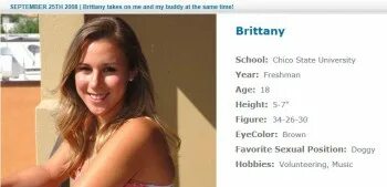 Re: Exploited College Girls Brittany POV + REG intporn.com