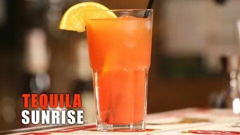 Tequila Sunrise Drink Easy Cocktail Recipe Tequila Shots - Y