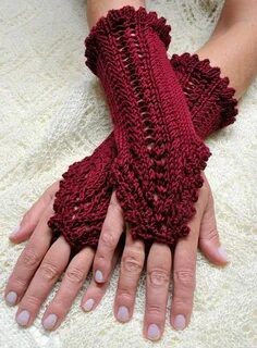 LoveCrafts Crochet gloves pattern, Crochet wrist warmers, Kn