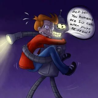 Clingy, much? Futurama, Futurama bender, Fan art