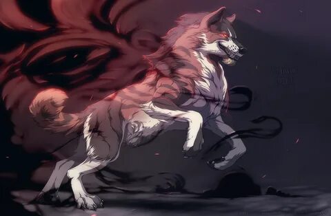 Defy me by Grypwolf on deviantART Anime wolf, Fantasy wolf, 