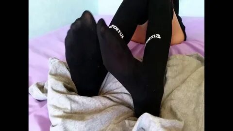Buy my ♥ Girl’s sweaty smelly black soccer knee socks Soccer