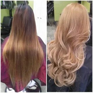 HOW TO: From Gentle Ombre to Champagne Blonde Champagne blon